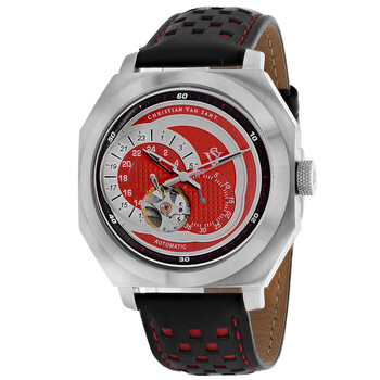 Machina Automatic Red Dial Men's Watch CV0561