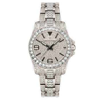 Swarovski Dextera Lux Chronograph Quartz Crystal Watch 5668845