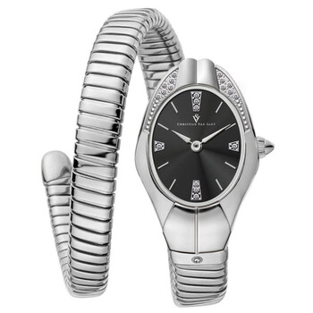 Naga Quartz Black Dial Ladies Watch CV0880
