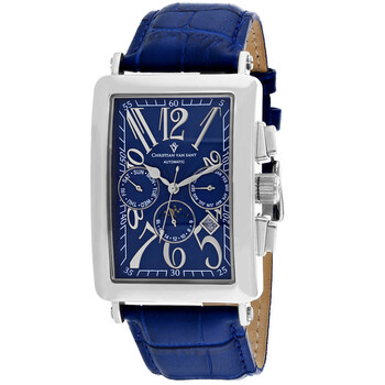 Christian Van Sant Men's Grandeur - Blue : Christian Van Sant Men\u0027s CV2135 Grandeur Analog