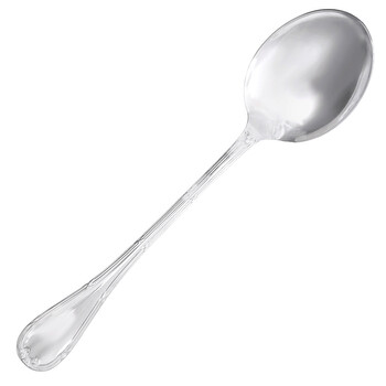 Silver Plated Rubans Salad Serving Spoon 0024-082 0024082