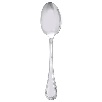 Christofle Silver Plated Perles Dessert Spoon 0010-014