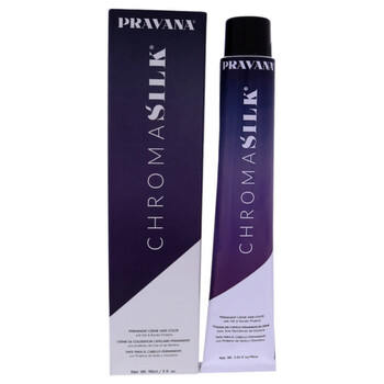 ChromaSilk Creme Hair Color - 6.11 Dark Intense Ash Blonde by Pravana for Unisex - 3 oz Hair Color
