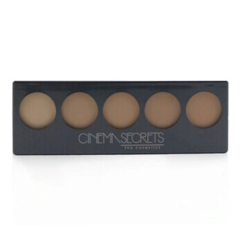 - Ultimate Foundation 5 In 1 Pro Palette - # 500A Series (Light To Medium Pink Beige Undertones)