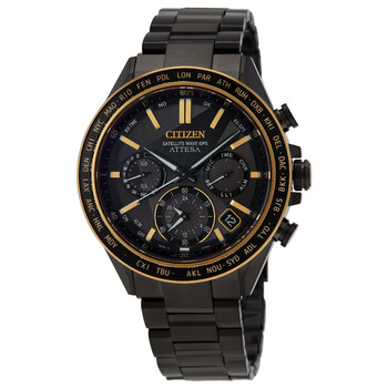 Citizen Chronograph Eco-Drive Black Dial Men's Watch CA4556-89E