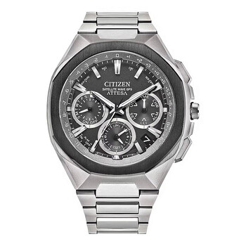CITIZEN ATTESA CB3044-55E Eco Drive Direct Flight ACT Line