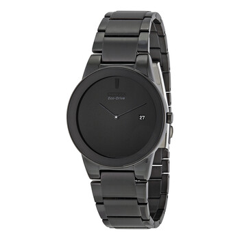 Axiom Eco Drive Black Dial Black Ion-plated Men's Watch AU1065-58E Axiom Eco Drive Black Dial Black Ion-plated Men's Watch AU1065-58E