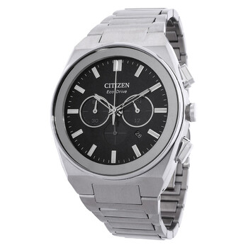Citizen Axiom SC Chronograph Black Dial Men's Watch CA4582-54E