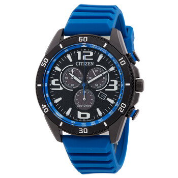 Citizen Brycen Chronograph Black Dial Men's Watch AT2587-02E