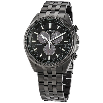 Brycen Perpetual Chronograph Black Dial Men's Watch BL5567-57E