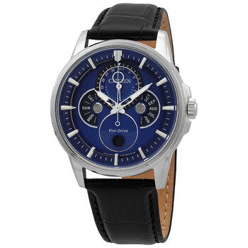 Calendrier Multifunction Blue Dial Men's Watch BU0050-02L