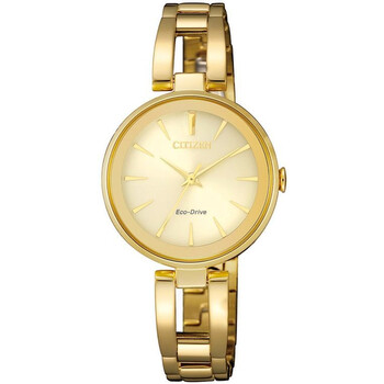 Champagne Dial Gold-tone Ladies Watch EM0632-81P