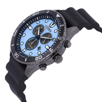 Chrono Sporty-Aqua Chronograph Blue Dial Men's Watch AT2567-18L