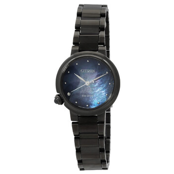 Citizen L Eco-Drive Black Dial Ladies Watch EM1067-88E