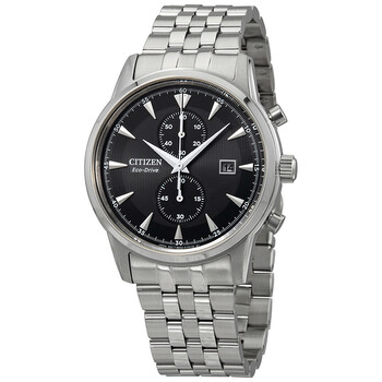 Corso Eco-Drive Chronograph Black Dial Men's Watch CA7000-55E