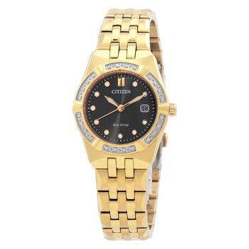 Corso Diamond Black Dial Ladies Watch EW2712-55E