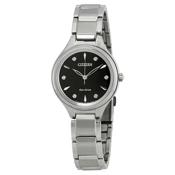 Corso Diamond Black Diamond Dial Ladies Watch FE2100-51E