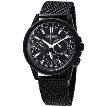 Citizen Calendrier World Time Eco-Drive Brown Dial Men's