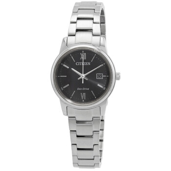 Eco-Drive Black Dial Ladies Watch EW2318-73E Eco-Drive Black Dial Ladies Watch EW2318-73E