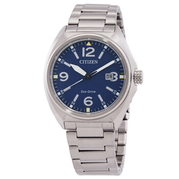 Citizen Marine 1810 Eco-Drive Blue Dial Men's Watch AW1810-85L