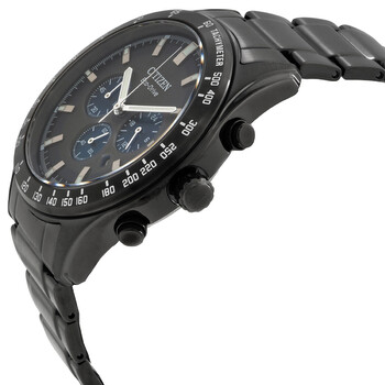 Eco-Drive Chronograph Black Dial Men's Watch CA4677-50H