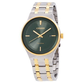 Eco-Drive Green Dial Men's Watch BM7654-57X