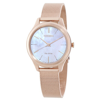 Citizen Suratto Eco-Drive Pink Dial Unisex Watch AR3123-00X
