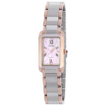 Citizen L Eco-Drive White Dial Ladies Watch EW5620-55A