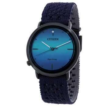 L Eco-Drive Blue Dial Ladies Watch EM1005-42L