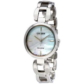 L Mother of Pearl Dial Ladies Watch EM0420-54D