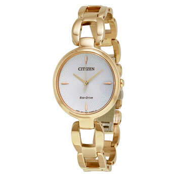 L White Dial Ladies Watch EM0423-56A