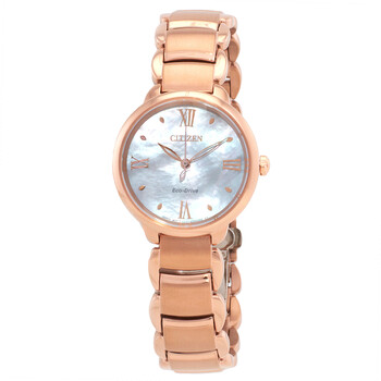 951　まゆみ Citizen L Series Eco-Drive Mother of Pearl Dial Ladies Watch