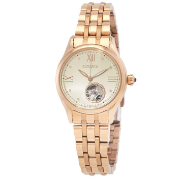 Luna Automatic Gold Dial Ladies Watch PR1043-80P