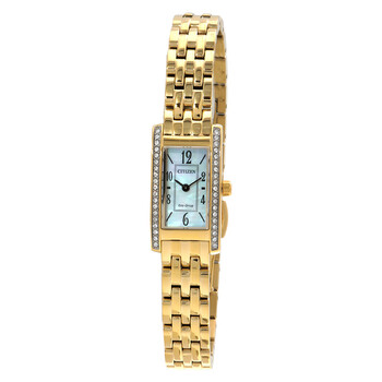 Citizen Classic Eco-Drive Champagne Dial Ladies Watch EG2693  display picture 1