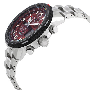 Promaster Perpetual Analog-Digital Red Dial Men's Watch JY8086-89X Promaster Perpetual Analog-Digital Red Dial Men's Watch JY8086-89X