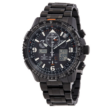 Citizen Perpetual Black Dial Men's Watch JY8085-81E