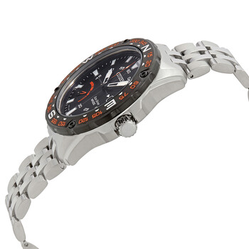 PRT Black Dial Men's Watch AW7048-51E