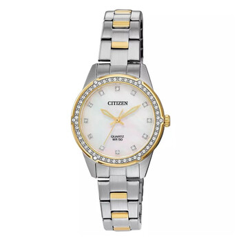 Quartz Crystal Mother of Pearl Dial Ladies Watch ER0224-51D Quartz Crystal Mother of Pearl Dial Ladies Watch ER0224-51D