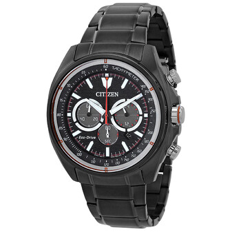 Citizen Chronograph Eco-Drive Black Dial Men's Watch CA4556-89E