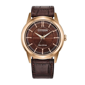 CITIZEN L エコドライブ Ambiluna EM1003-48X Citizen L Ambiluna Eco-Drive Brown Dial Ladies Watch EM1003-48X