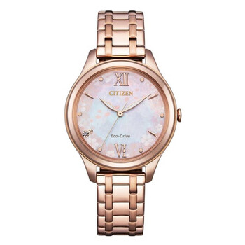 Citizen Classic Gold-tone Eco-Drive Ladies Watch FE1242-78D  display picture 3