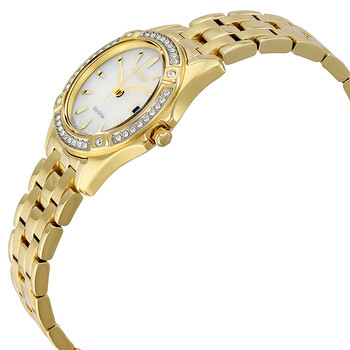 Silhouette Crystal Champagne Dial Lades Watch EW2352-59P