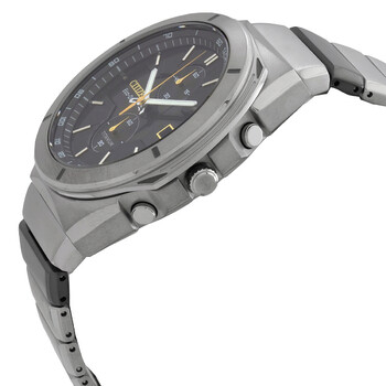 Super Titanium Armor Chronograph Black Dial Men's Watch CA7058-55E