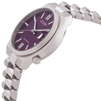 Tsuyosa Automatic Purple Dial Watch NJ0200-50W