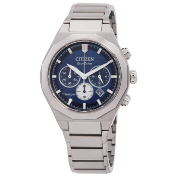 Citizen Chronograph Eco-Drive Blue Dial Men's Watch CA4288-86L
