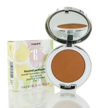 / Beyond Perfecting Powder Foundation+concealer 15 Beige 0.51 oz(15ml) 020714756055