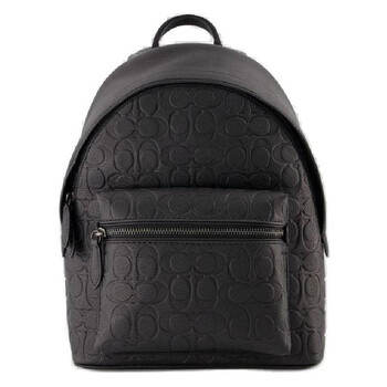 Coach Charter Backpack 24 In Signature Leather CH762 BLK 