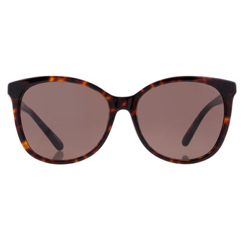 Dark Brown Square Ladies Sunglasses HC8271U 512073 57