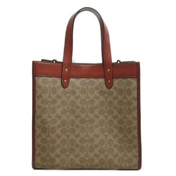 Field Horse And Carriage Print Tote Bag