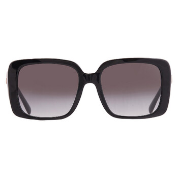 Gradient Grey Square Ladies Sunglasses HC8424F 50023C 56 Gradient Grey Square Ladies Sunglasses HC8424F 50023C 56